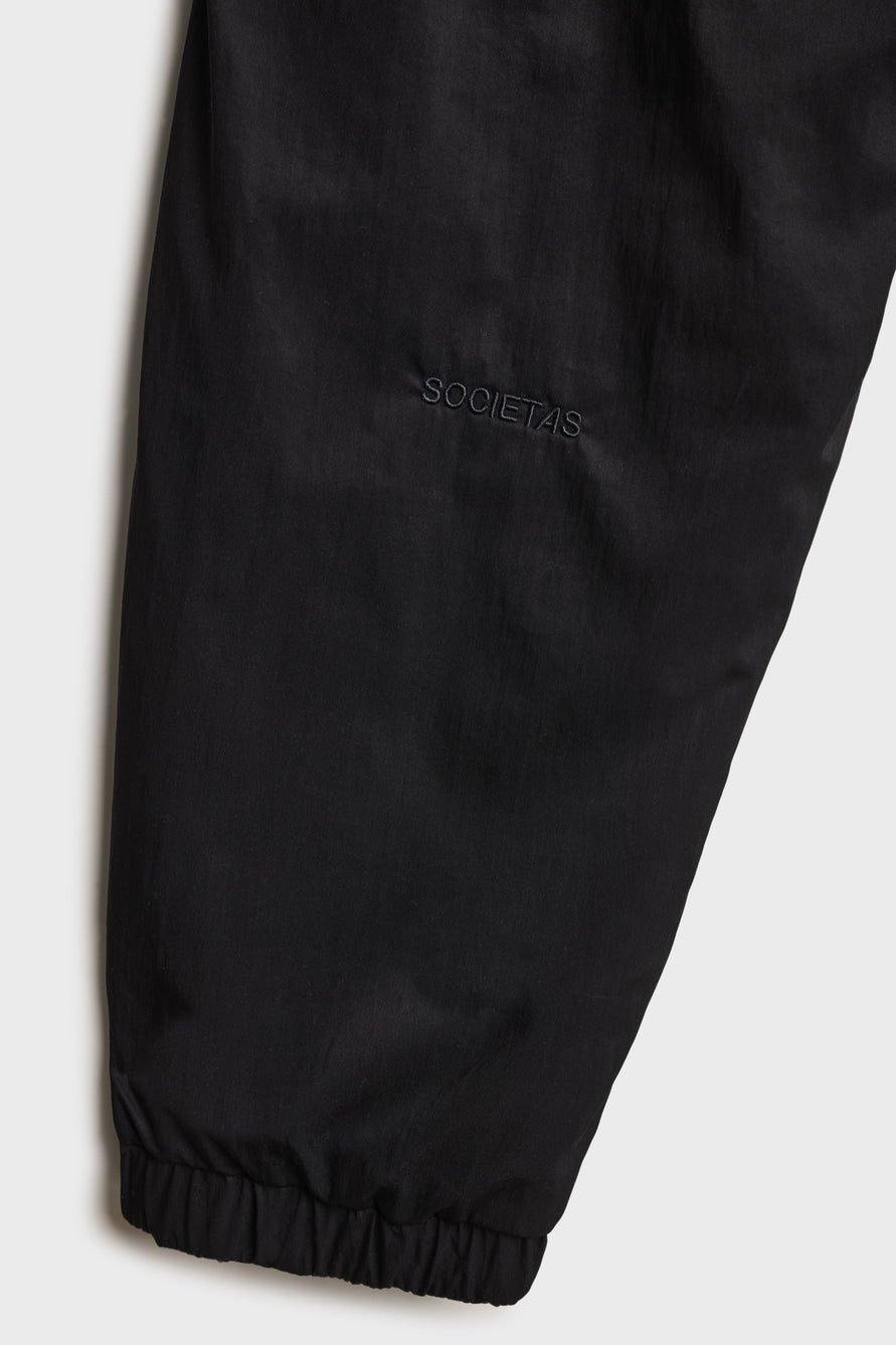 1860 x SOCIETAS - ALL-BLACK TRACK PANTS