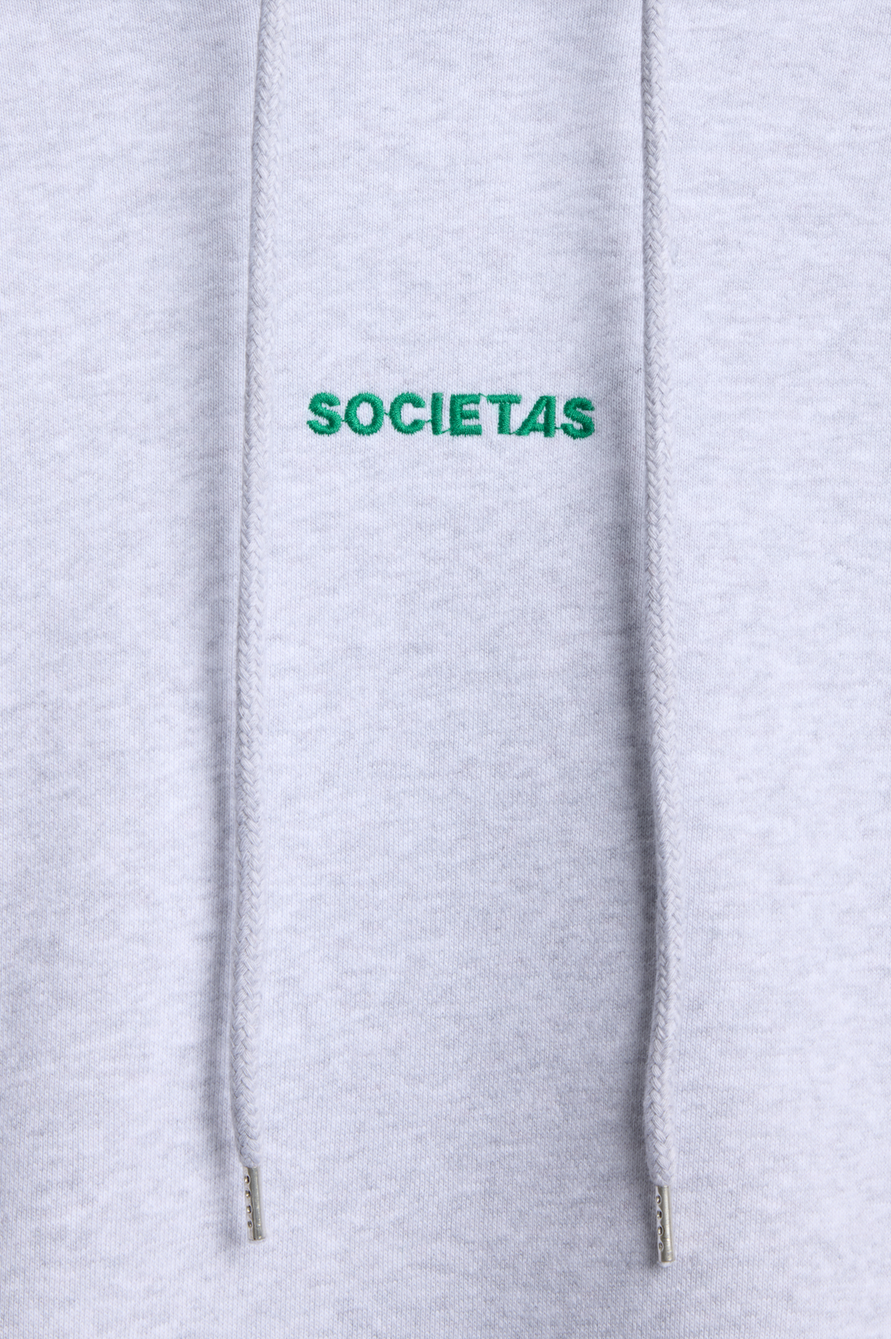 CIRCLE HOODIE - GREY