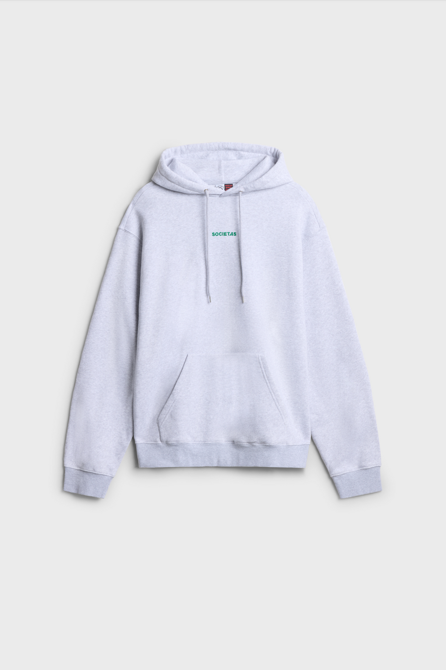 CIRCLE HOODIE - GREY